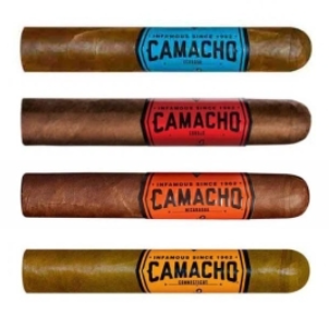 Camacho Core Variety 4-Pack Robusto Sampler